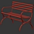 Modern Bench Design by Pouya 3D model small image 4