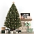 Modern Christmas Tree with Fireplace 3D model small image 1