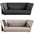 Premium Almo Sofa with Unmatched Craftsmanship 3D model small image 3