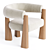 Sleek Achille Armchair Design 3D model small image 2