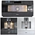 Gaggenau Oven Set with All Details 3D model small image 2