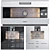 Gaggenau Oven Set with All Details 3D model small image 4