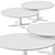 Modern CROIX Coffee Tables Set 3D model small image 2