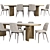 Modern Molteni&C Barbican Furniture Set 3D model small image 1