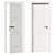 Corda 126P Bianco Internal Door 3D model small image 1