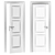 Corda 126P Bianco Internal Door 3D model small image 2