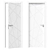 TREND TR06 Bianco Interior Door 3D model small image 2