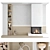 Impression C 2G L Fireplace Wall 3D model small image 1