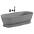 Luxury Moritz Stone Bath 1800mm 3D model small image 3