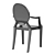 Transparent Louis Ghost Chair 2017 3D model small image 2