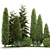 Title: Topiary Collection for Urban Landscaping 3D model small image 3