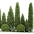 Title: Topiary Collection for Urban Landscaping 3D model small image 4