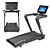 InSportline T420i Folding Treadmill 3D model small image 1