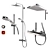 Hansgrohe Crometta E Shower System 3D model small image 1