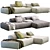 Cloud_Lema Modular Sofa Set 3D model small image 2