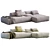 Cloud_Lema Modular Sofa Set 3D model small image 4