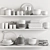 Title: Kitchen Shelf Décor Set 3D model small image 3