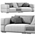 Nohohome ASTOR Sofa 2015 Version 3D model small image 4