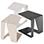 Modernist M2 Side Table Cube 3D model small image 2