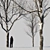 Winter Wonderland Trees Set 3D model small image 13