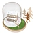 Festive New Year's Decor Set 3D model small image 2