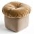 Cozy Mushroom Seating 3D model small image 2