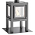 Modern Wall Fireplace | Quaruba 3D model small image 2