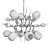 Vibrant Bang Multi-Color Chandelier 3D model small image 2