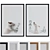 Modern Dog Picture Frame Set 3D model small image 1