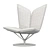 Sleek Angel Chair from Busk+Hertzog 3D model small image 2