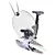 Modern Fitness Equipment with Accessories 3D model small image 2