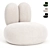 Modern Rabbit Armchair 3D Model 3D model small image 1