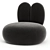 Modern Rabbit Armchair 3D Model 3D model small image 2