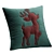 Luxury Velvet Cushions 3D model small image 4