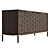 Oak Textures Wood Dresser - Dantone Home 3D model small image 2