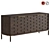 Oak Textures Wood Dresser - Dantone Home 3D model small image 5