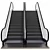 Escalator Passenger Conveyor Unit 3D model small image 2