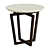 Industrial Style Accent Table 3D model small image 1