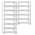 Modern Chrome Steel Radiator 3D model small image 3