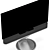 Immersive Beosound Theatre Soundbar Screen 3D model small image 3