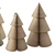 Paper Christmas Tree Set 3D model small image 5