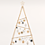 Wooden Christmas Tree 3D Model 3D model small image 4