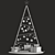 Wooden Christmas Tree 3D Model 3D model small image 16