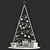 Wooden Christmas Tree 3D Model 3D model small image 19