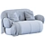 Modern Chic Nana Couch Sofa 3D model small image 4