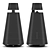 360° Sound Wireless Speaker System 3D model small image 3