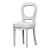 Elegant Gilda BI Chair 3D model small image 2