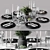 Scandinavian Style Table Setting 3D model small image 1