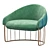 Sancal Tonella Chair: Hotel Elegance 3D model small image 1