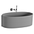 Elegance Stone Bath Tub 1620mm 3D model small image 4